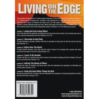 DVD - Living on the Edge: A Six Week Curriculum Series for Elementary Children