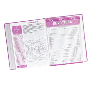 ESV My Creative Bible for Girls, Purple Glitter Hardcover