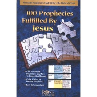 100 Prophecies Fulfilled by Jesus Pamphlet