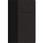 RVR60 Large Print Compact Bible, Black Leathersoft, Indexed