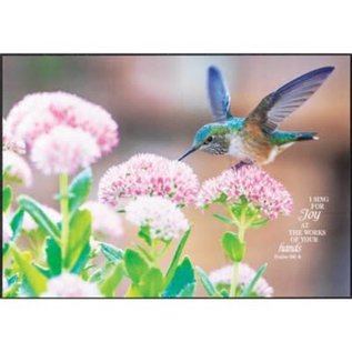 Wall Art - I Sing for Joy 10x7