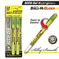 ACCU-Gel Highlighter: Bible Hi-Glider, Yellow (2 Pack)