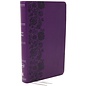 NKJV Large Print Personal Size Reference Bible, Purple Leathersoft