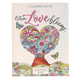 Coloring Book - Where Love Blooms