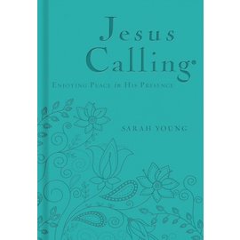 Jesus Calling Deluxe Edition (Sarah Young), Teal Leathersoft