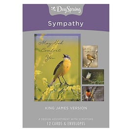 Boxed Cards - Sympathy, Birds