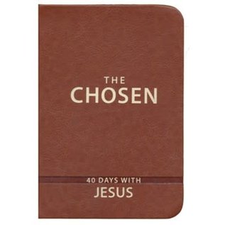 The Chosen: 40 Days with Jesus, Brown Imitation Leather