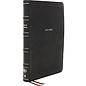 NKJV Giant Print Center-Column Reference Bible, Black Leathersoft