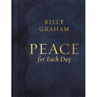 Peace for Each Day, Large Print (Billy Graham), Leathersoft