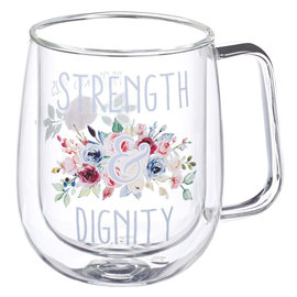 Mug - Strength and Dignity, Glass