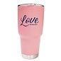 DISCONTINUED Stainless Steel Tumbler - Love Never Fails