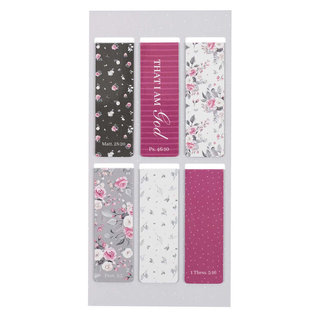 Magnetic Bookmarks - Pink Roses