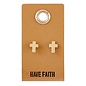 Earrings - Cross Studs, Have Faith