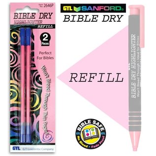 Highlighter - Bible Dry - Pink Refill (2-pack)