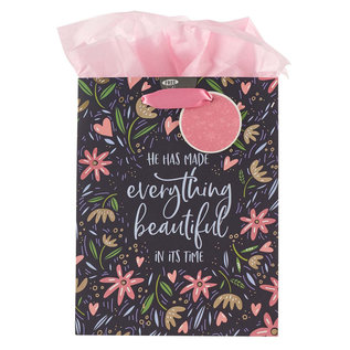 Gift Bag - Everything Beautiful, Floral, Medium