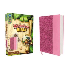 NIV Adventure Bible, Pink Flowers Leathersoft