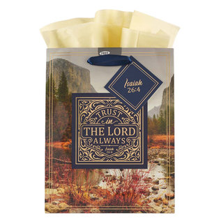 Gift Bag - Trust the Lord Always, Medium