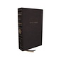 KJV Personal Size Sovereign Collection Bible, Black Genuine Leather