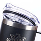 Stainless Steel Mug - Be Strong in the Lord, Black Camp Style