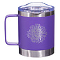 Stainless Steel Mug - Strength & Dignity, Purple Camp Style