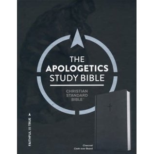 CSB Apologetics Study Bible, Charcoal Cloth over Board