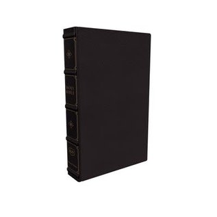 KJV Large Print Reference Bible, Maclaren Series, Black Leathersoft