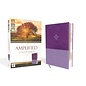 Amplified Large Print Study Bible, Purple Leathersoft