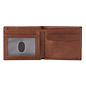 Men's Wallet - Blessed is the Man, Brown Genuine Leather