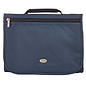 Bible Cover - Trifold Organizer with Fish, Navy