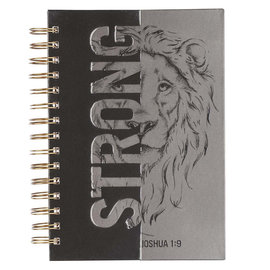 Journal - Be Strong Lion, Wirebound