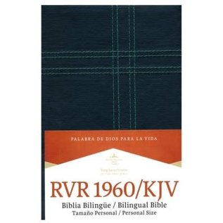 RVR 1960/KJV Tamano Personal Biblia Bilingue (Personal Size Bilingual Bible), Black Leathersoft