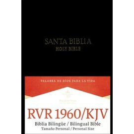 RVR/KJV Biblia Bilingue (Bilingual Bible), Black Imitation Leather