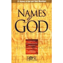 Names of God Pamphlet