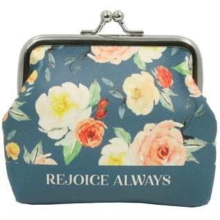 Coin Purse - Rejoice Always