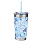 Stainless Steel Tumbler - It Is Well, w/Straw