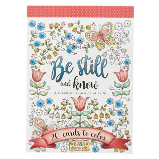 Coloring Cards - Be Still and Know