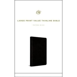 ESV Large Print Value Thinline Bible, Black Imitation Leather