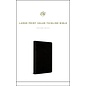 ESV Large Print Value Thinline Bible, Black Imitation Leather