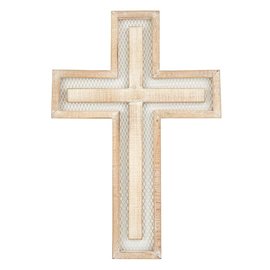 Wall Cross - Layered Wire, 18"