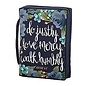 Bible Cover - Do Justly, Canvas Large