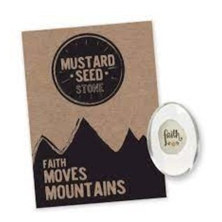 Pocket Stone - Mustard Seed/Faith (1.25")