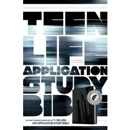 NLT Teen Life Application Study Bible, Steel City LeatherLike, Indexed