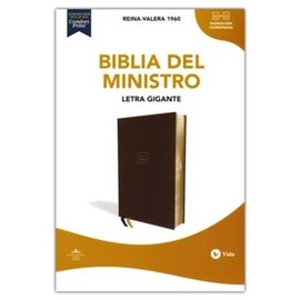 RVR 1960 Minister Bible, Brown Imitation Leather