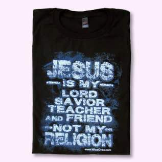 T-shirt - WD Jesus, Not Religion, Black