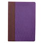 KJV Large Print Bible, Brown/Purple Faux Leather