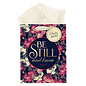 Gift Bag - Be Still and Know, Floral, Medium
