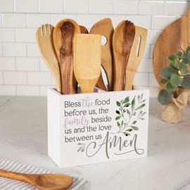 Utensil Holder - Bless the Food