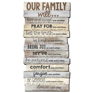 Wall Plaque - Our Family