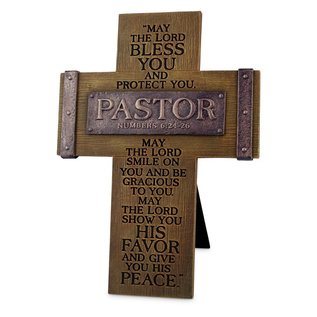 Tabletop Cross - Pastor Blessings