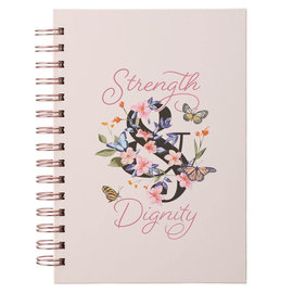 Journal - Strength & Dignity, Pink, Wirebound